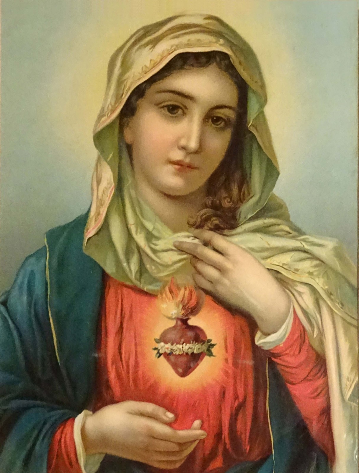 Икона сердце. Immaculate Heart of Mary. Дева Мария молится. Праздник Непорочного сердца Марии. Благочестивая христианка картина.